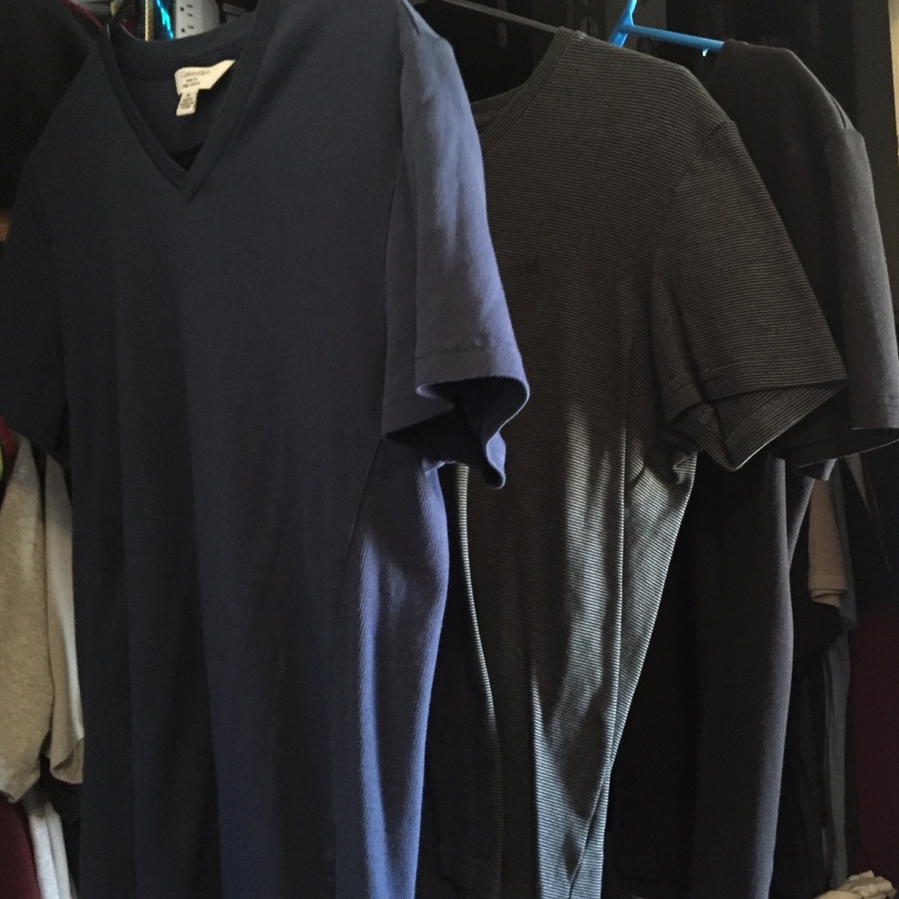 Calvin Klein Body Fit stretchy t shirts 3 pair